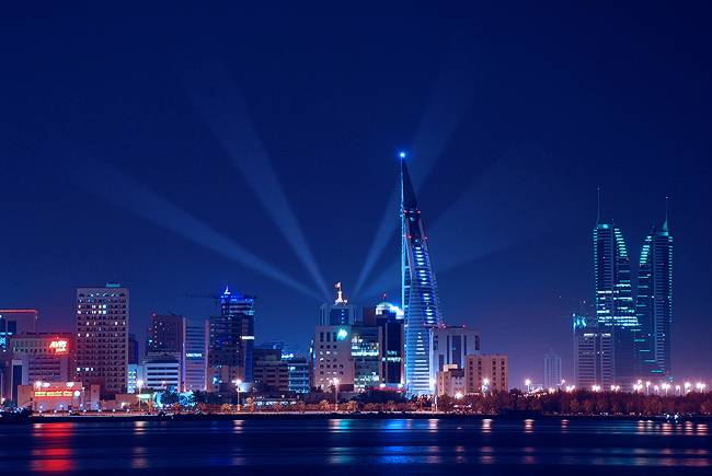 bahrain at night